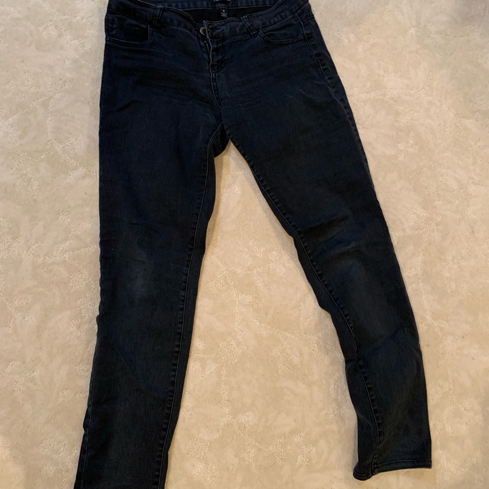 Black Aqua Pants